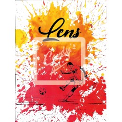 Affiche Lens - Le Football