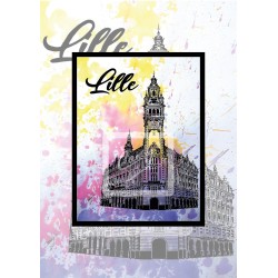 Affiche Lille - Le Beffroi...