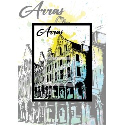 Affiche Arras - La Place -