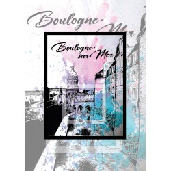 Affiche Boulogne-sur-Mer -...