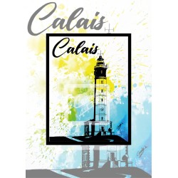 Affiche Calais - Le Phare -