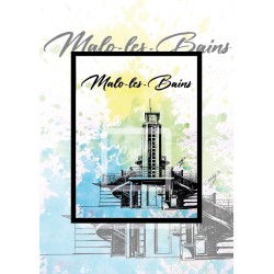 Affiche Malo-les-Bain - Le...