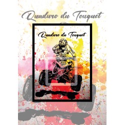 Affiche Quaduro du Touquet