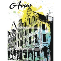Affiche Arras - La Place -