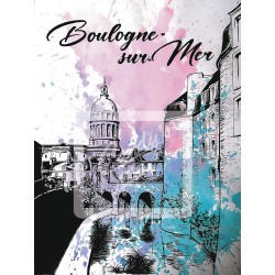 Affiche Boulogne-sur-Mer - La Ville -