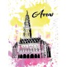 Affiche Arras - Le Beffroi -