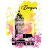 Affiche Bergues - Le Beffroi -