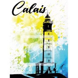 Affiche Calais - Le Phare -
