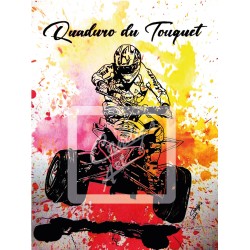 Affiche Quaduro du Touquet