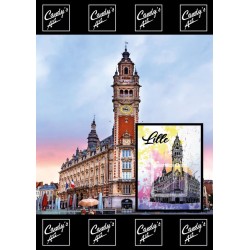 Affiche Lille - Le Beffroi de la Chambre de Commerce