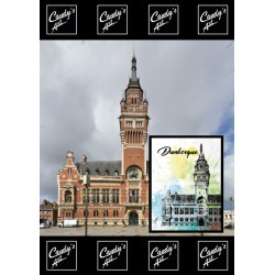 Affiche Dunkerque - La Mairie -