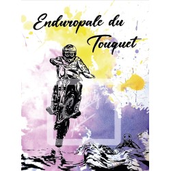 Affiche Enduropale du Touquet - La Course -