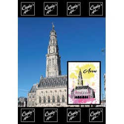 Affiche Arras - Le Beffroi -
