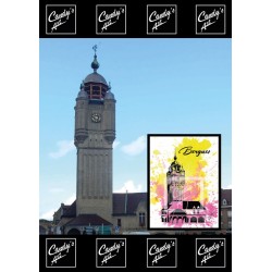Affiche Bergues - Le Beffroi -
